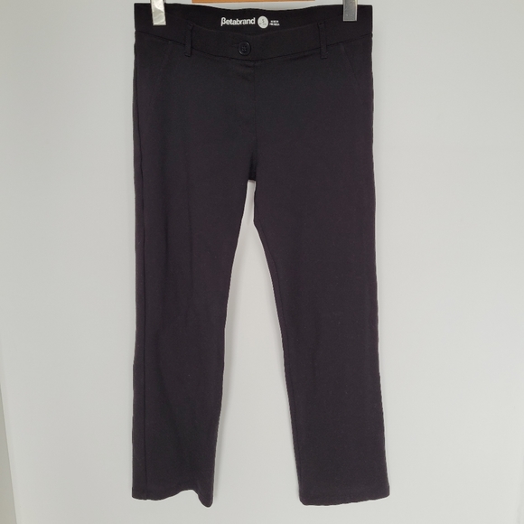 Betabrand Straight Leg Dress Pant - Picture 2 of 10